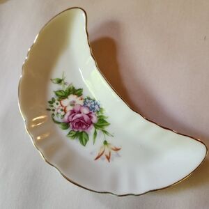 Vintage Chadwick Floral Trinket Dish/Bone Dish